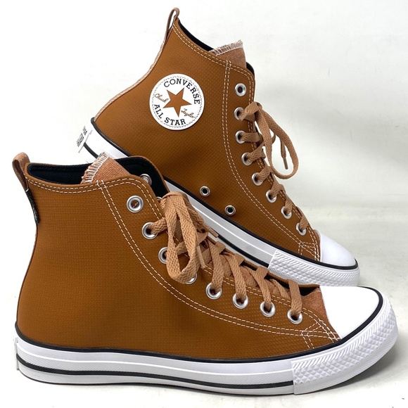 Converse Shoes - Converse Chuck Taylor Hi Shoes Casual Sneakers For Women Synthetic Brown A04595C